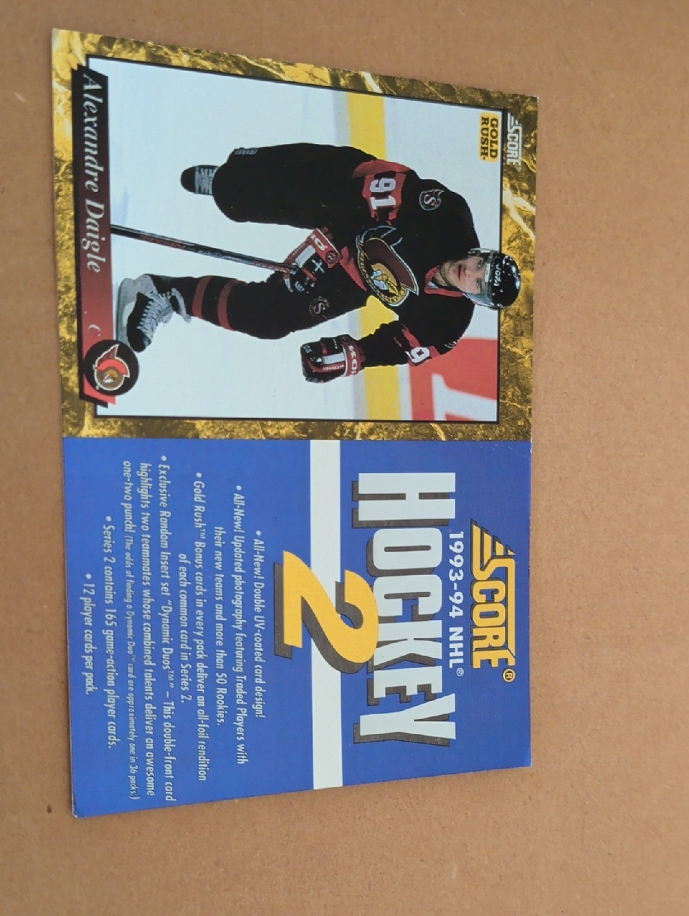 🏒 Score Jumbo Promo - Gold Rush 🪙 Alexander Daigle 1993-1994